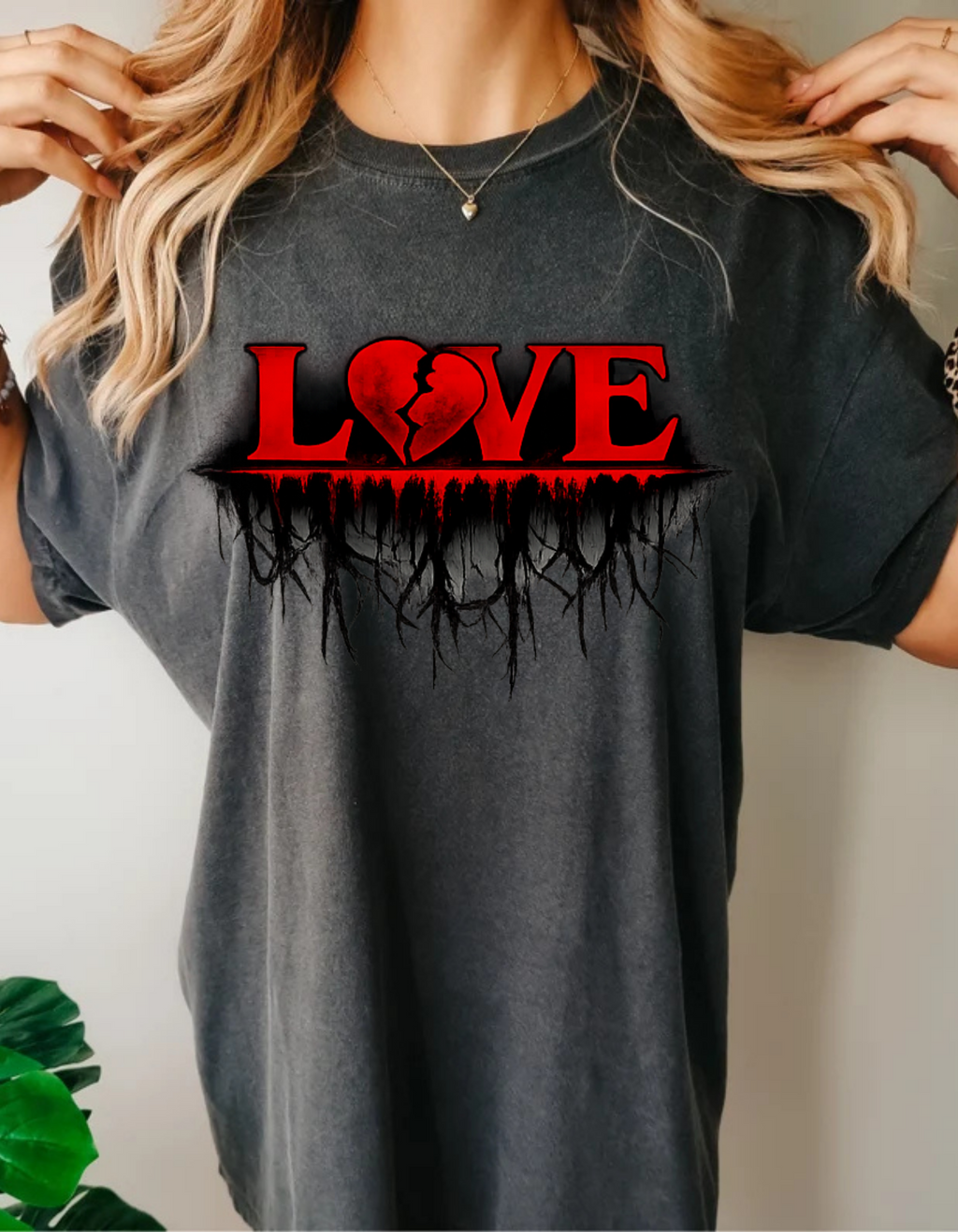 Upside Down Love – Stranger Things Inspired Graphic Tee