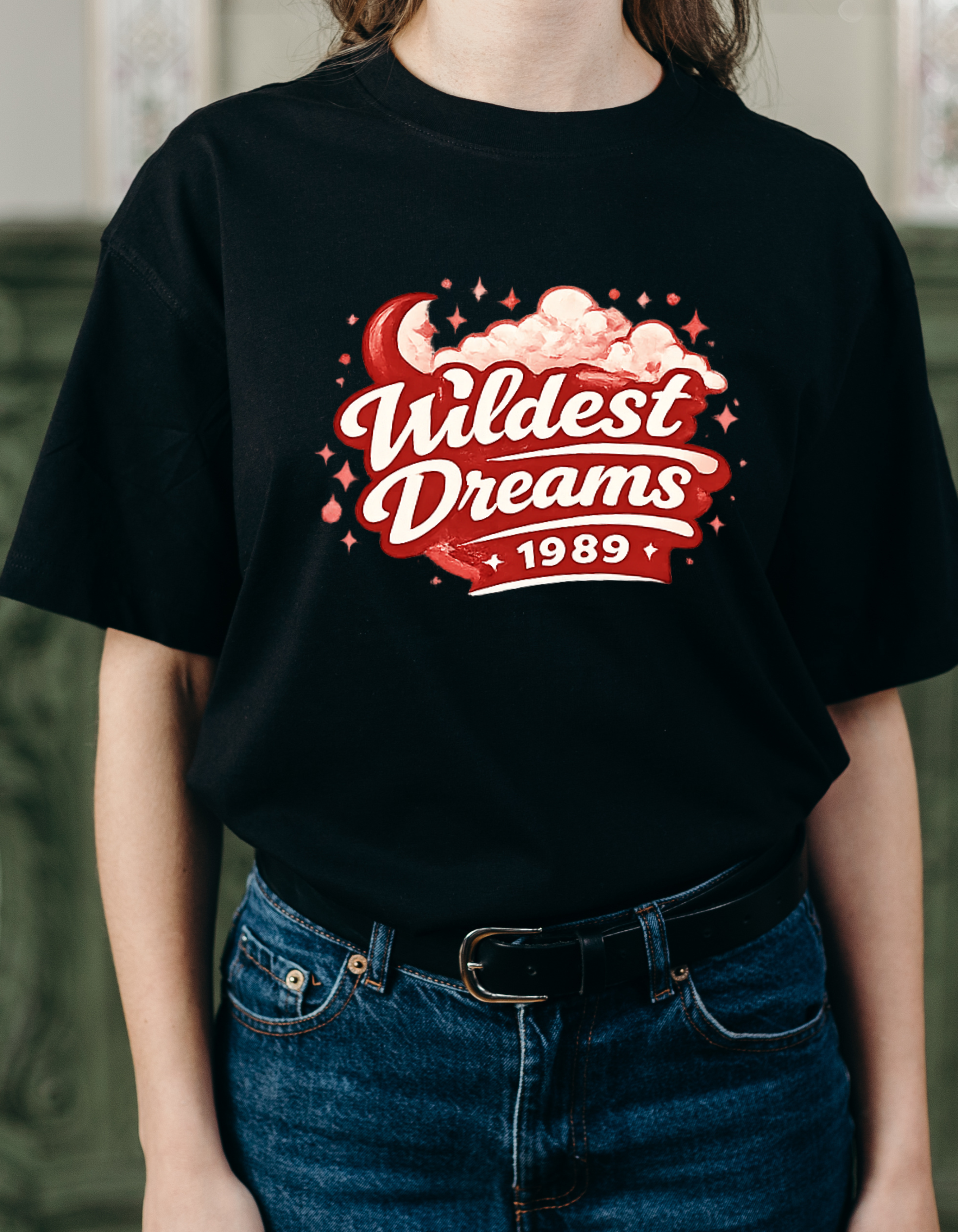 Wildest Dreams 1989 Shirt, Taylor Inspired Graphic Tee, Swiftie Era Shirt, Vintage Red Aesthetic Tee, Concert Outfit, Gift for Music Lover